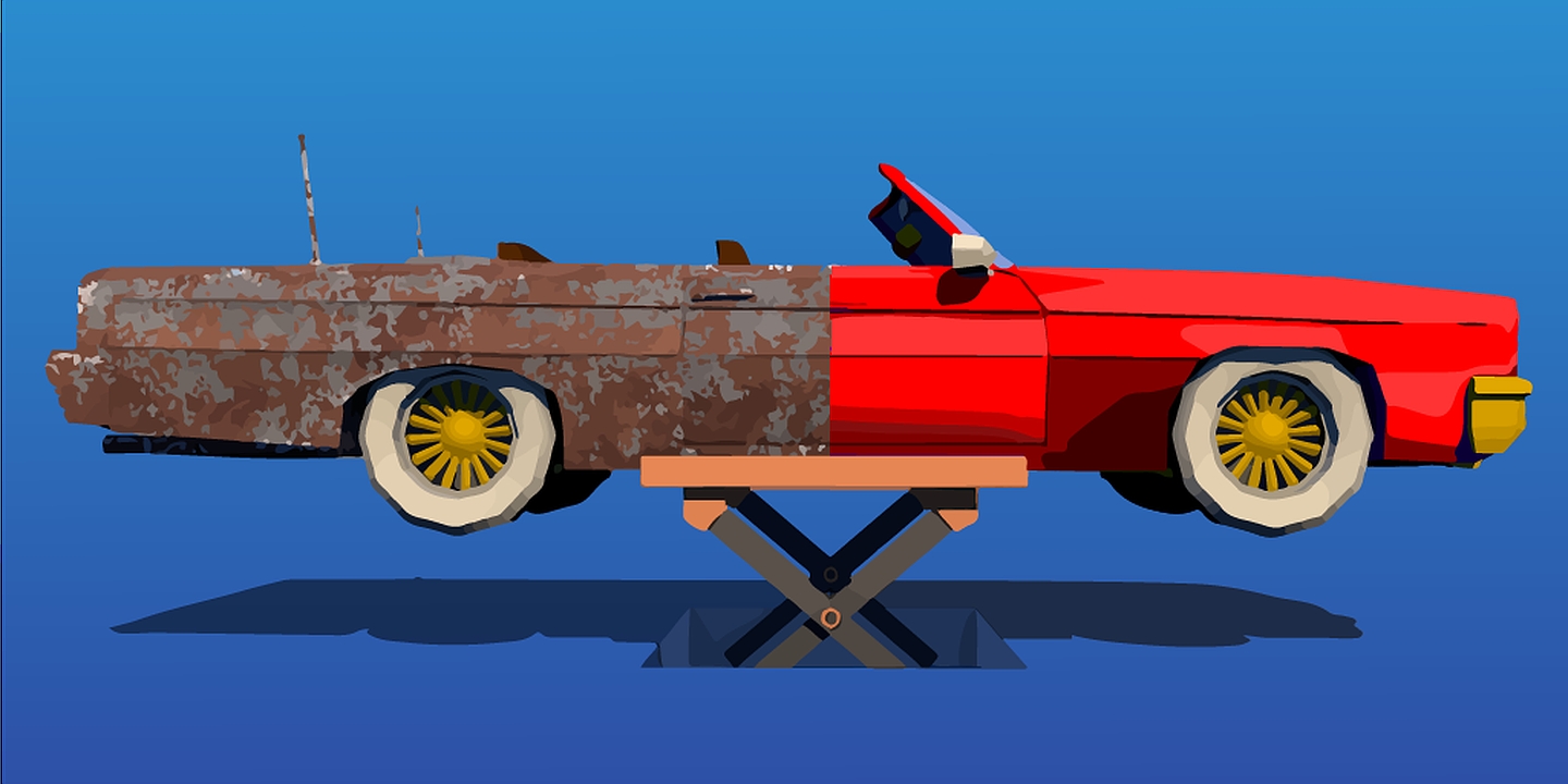 Car Restoration 3D MOD Apk Cover