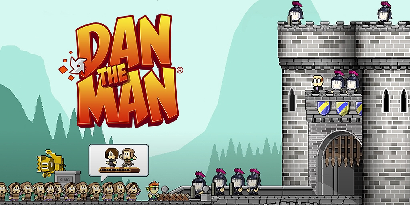 Dan the Man Action Platformer MOD Apk Cover