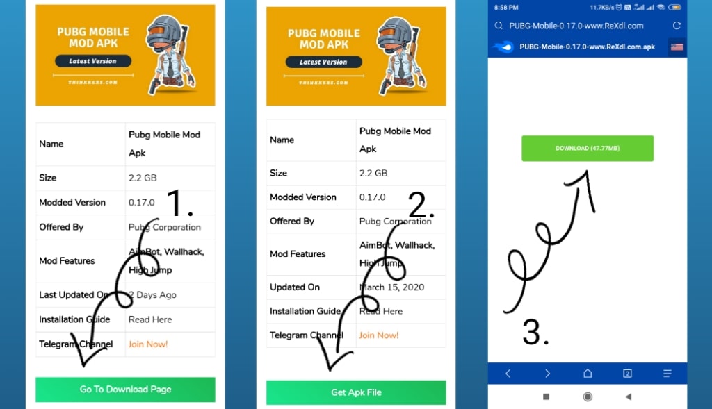 Download pubg hack Apk
