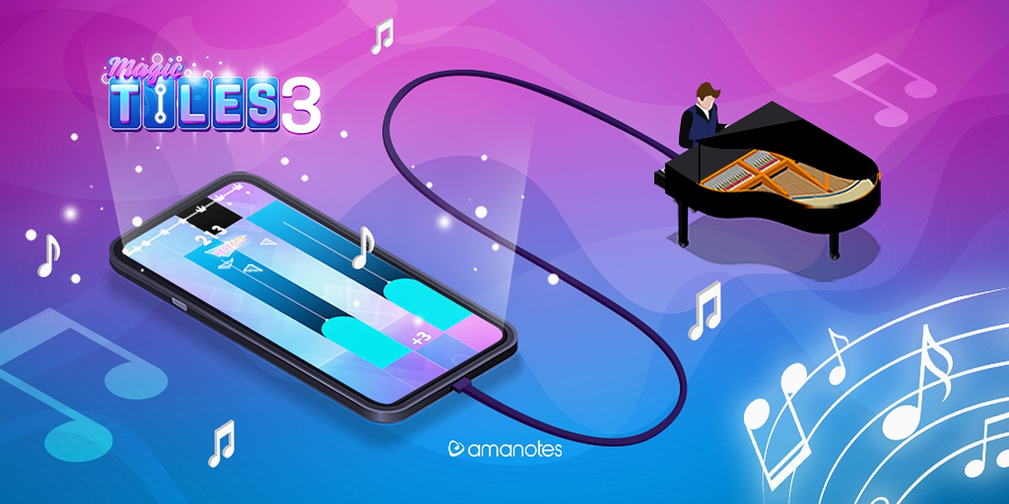 Magic Tiles 3 MOD Apk v11.032.008 (Unlimited Money) for Android icon