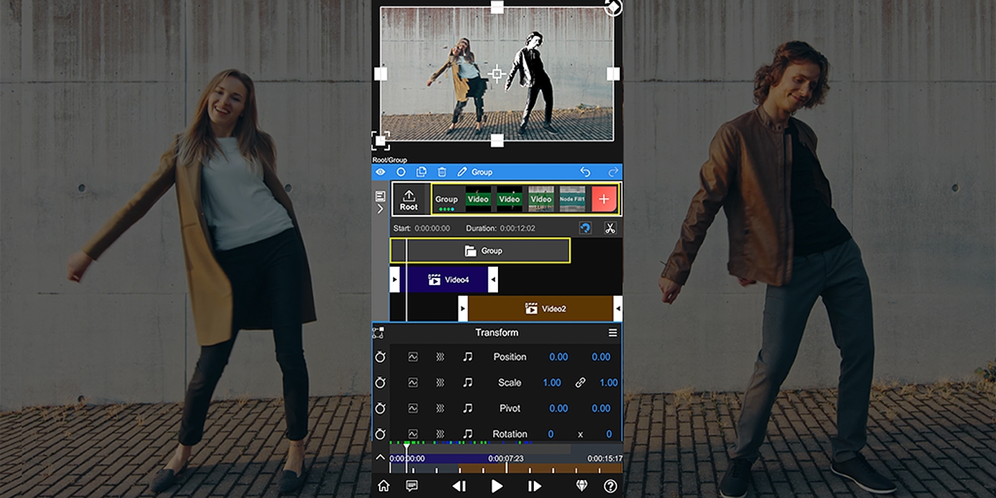 Node Video Pro Video Editor MOD Apk Cover