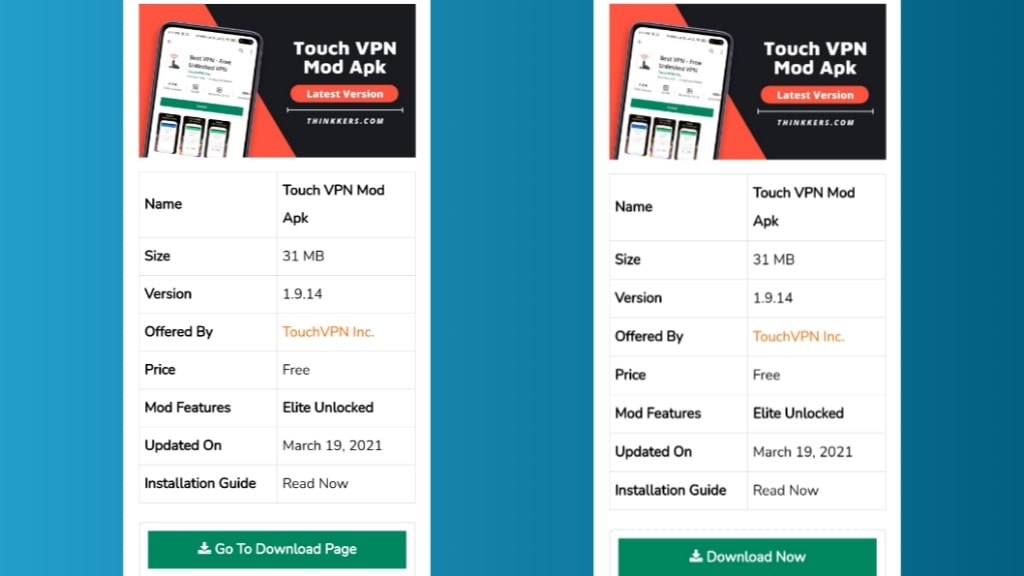 Touch VPN Elite Apk